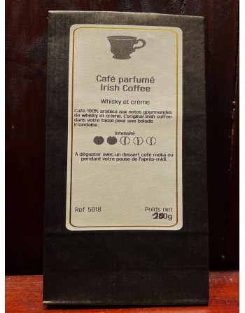 Café parfumé Irish coffee...