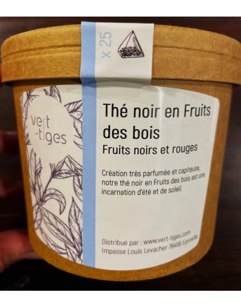 Thé noir en Fruits des bois...